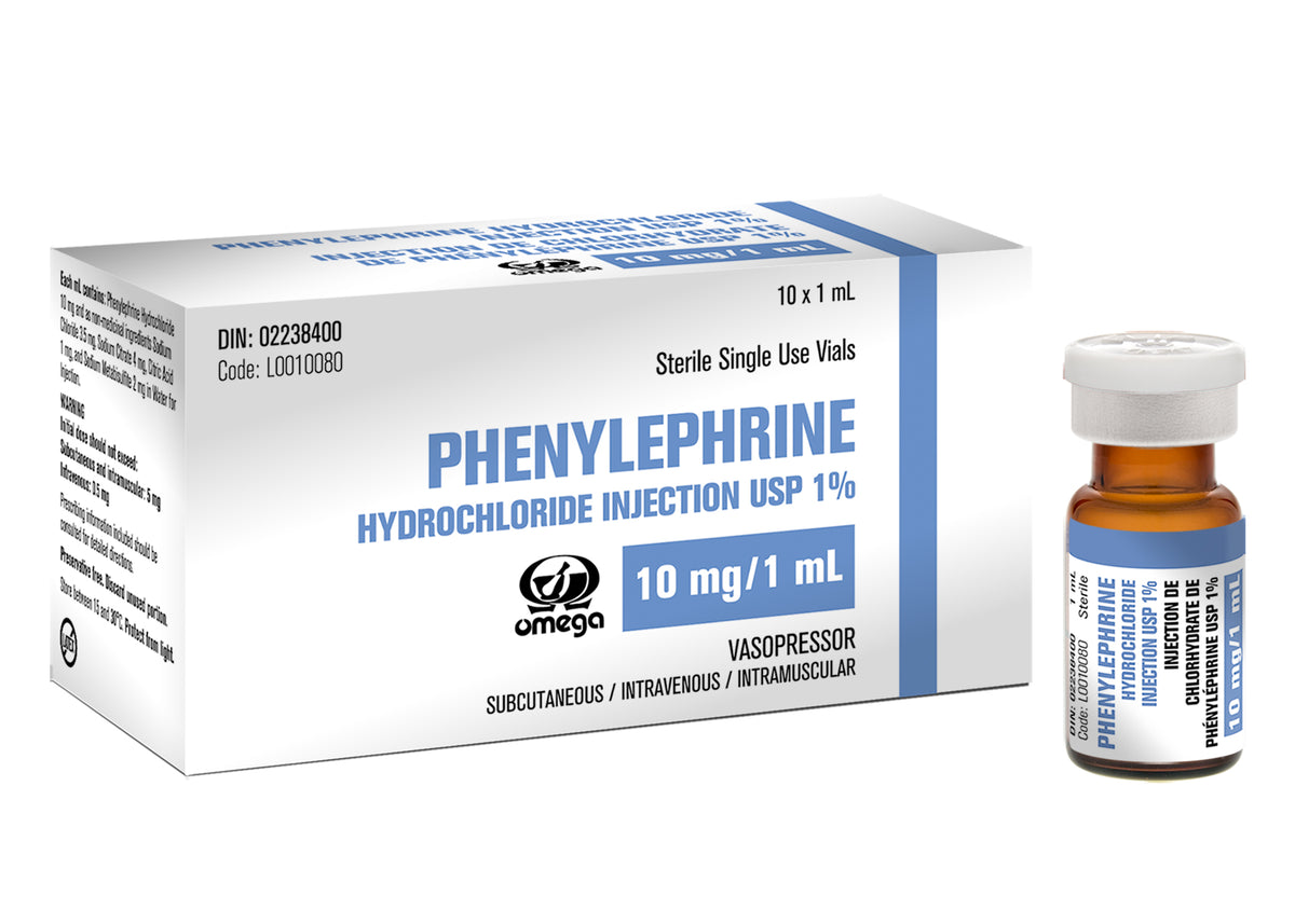 Phenylephrine Hydrochloride Injection USP 1%