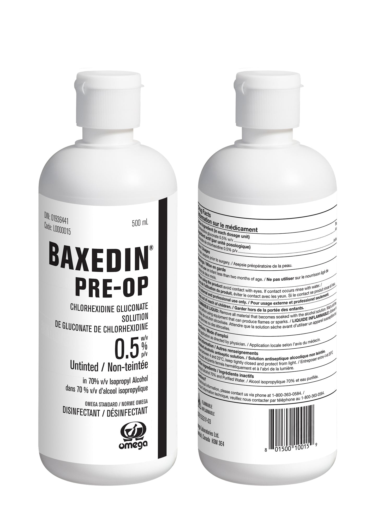Chlorhexidine Gluconate 0.5% W/V With Isopropyl Alcohol 70% V/V (Untinted Solution)
