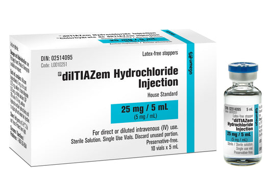 Diltiazem Hydrochloride Injection