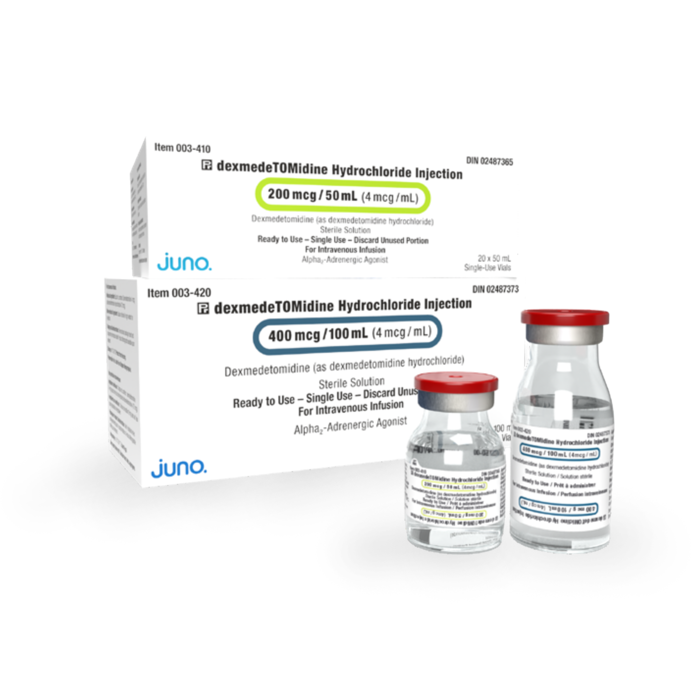dexmedeTOMidine Hydrochloride Injection – Ready to Use – Juno Pharma ...