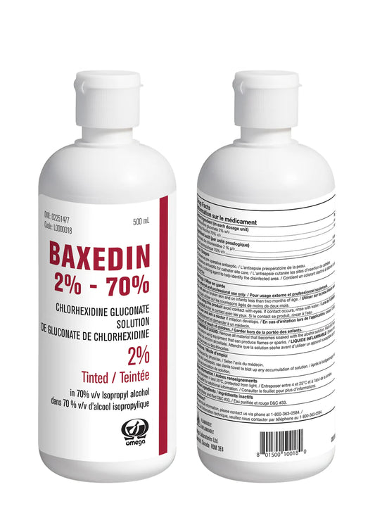 Chlorhexidine Gluconate 2% W/V With Isopropyl Alcohol 70% V/V (Tinted Solution)