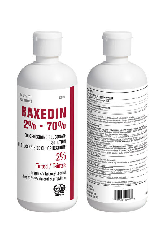 Chlorhexidine Gluconate 2% W/V With Isopropyl Alcohol 70% V/V (Tinted Solution)