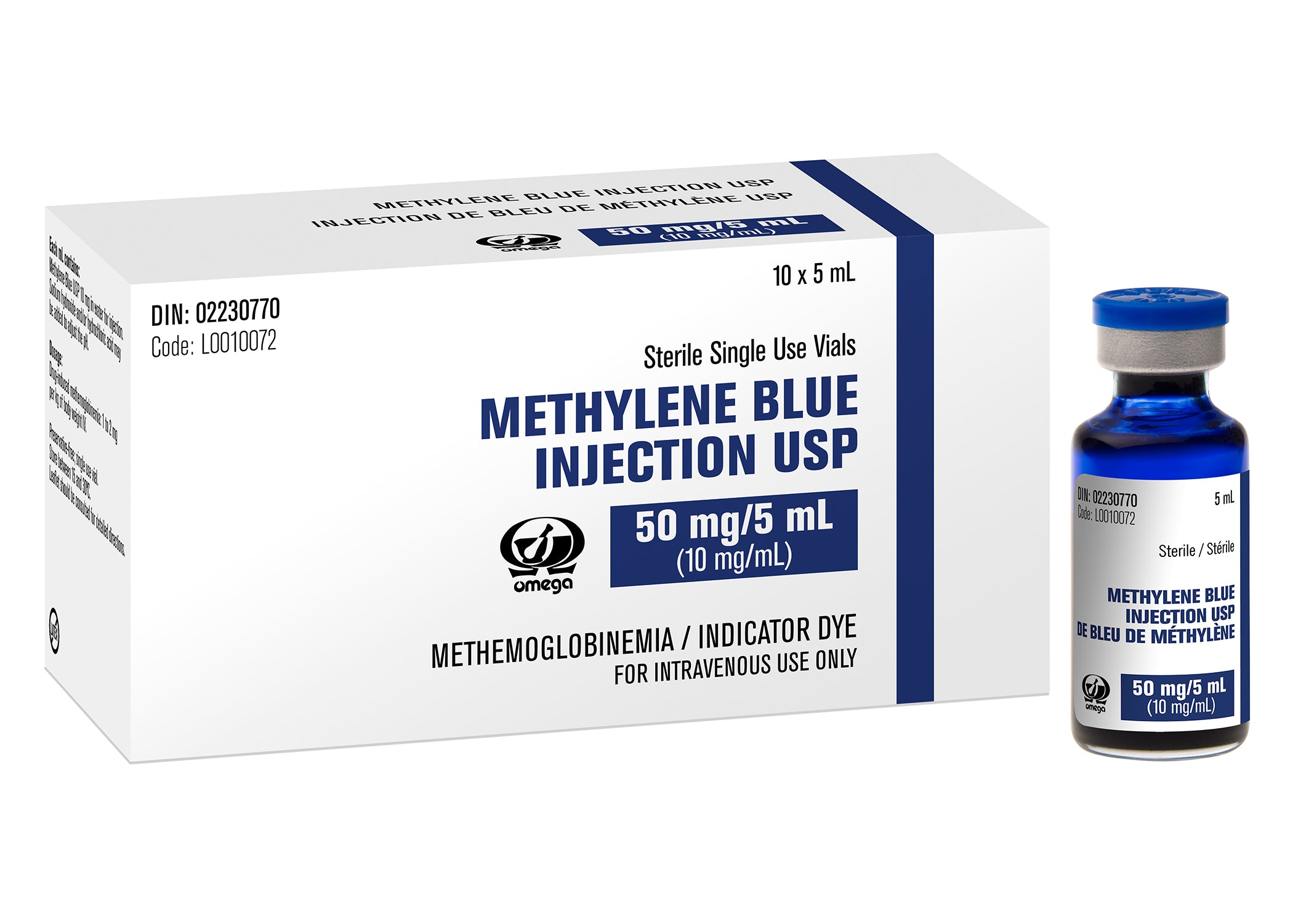 Methylene Blue Injection USP – Juno Pharma Canada Inc.