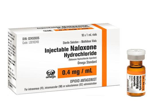 Chlorhydrate de naloxone injectable
