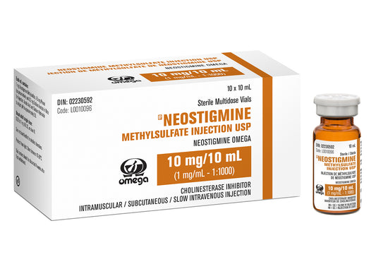 Injection de méthylsulfate de néostigmine USP (1mg/mL)