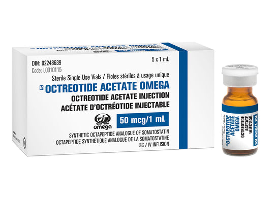 Acétate d'octréotide injectable (50mcg/mL)