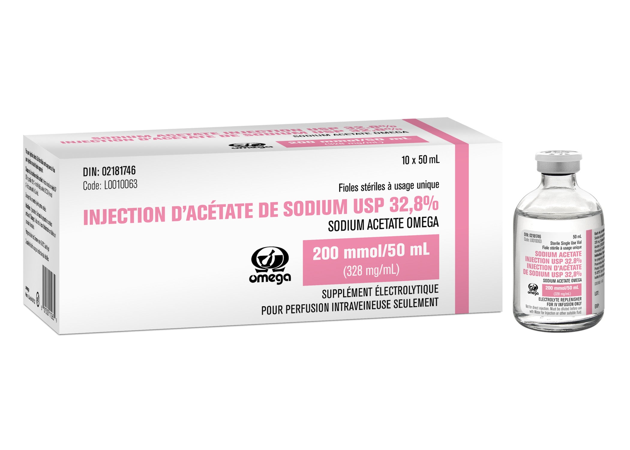 Sodium Acetate Injection USP – Juno Pharma Canada Inc.