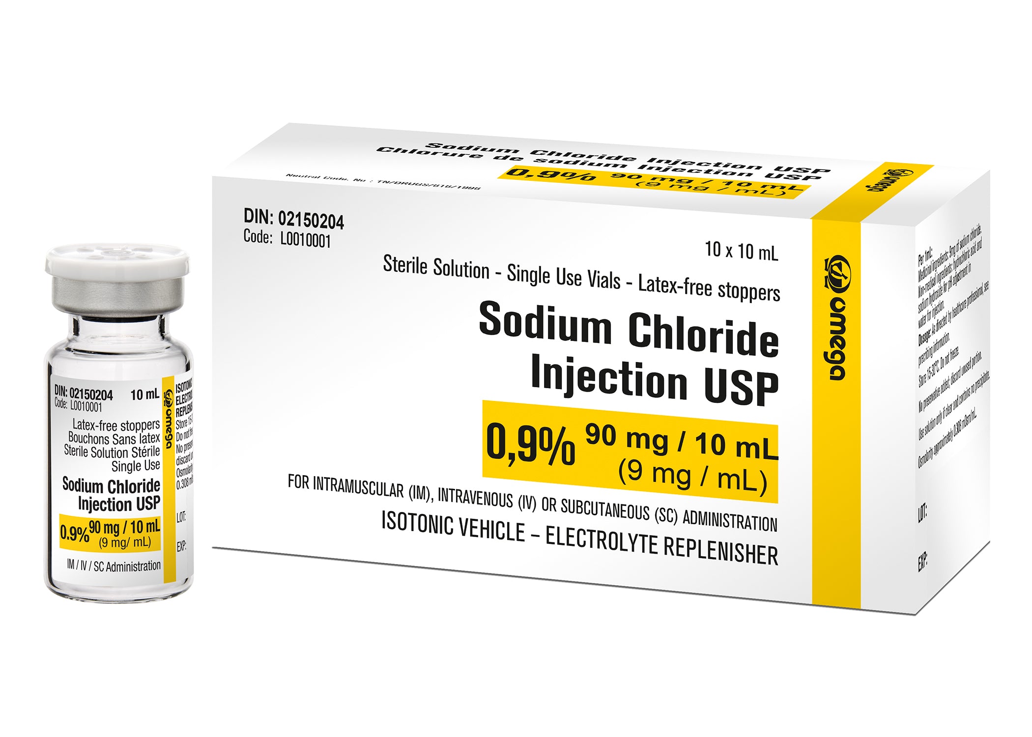 Sodium Chloride For Injection USP – Juno Pharma Canada Inc.
