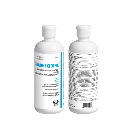 STANHEXIDINE 2% - Chlorhexidine Gluconate 2% w/v aqueous with Isopropyl Alcohol 4%