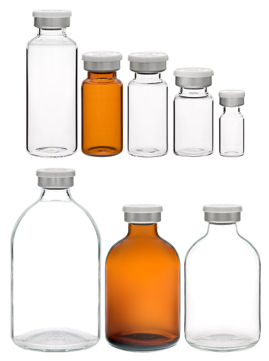 Sterile Empty Vials Clear (50mL)