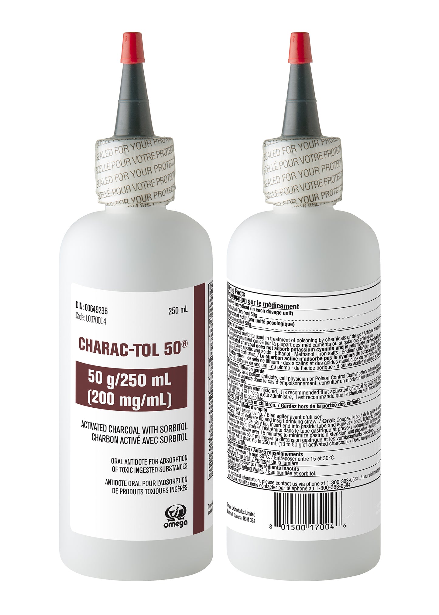 Charcoal, Activated USP With Sorbitol 20% (Suspension)