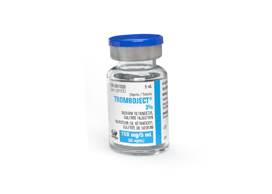 Sodium Tetradecyl Sulfate Injection (30mg, 5mL) – Juno Pharma Canada Inc.